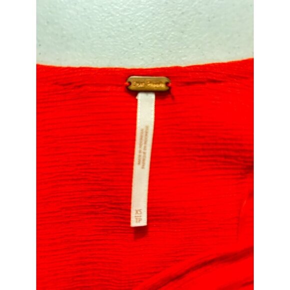 Free People Check On It Wrap Top Size XS - Picture 5 of 5